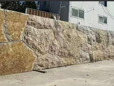 山东锈石/冰裂纹/滚石/石皮/拼石/马蹄石图4