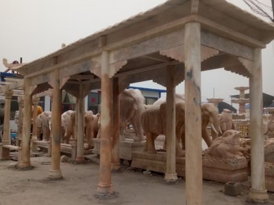 河北艺凡雕塑/石牌坊图3