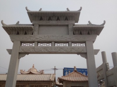 河北艺凡雕塑/石牌坊/凉亭图3