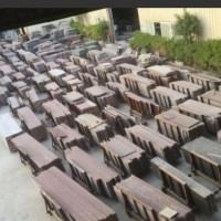 印度红（老矿）条板，荒料