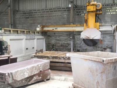 印度红（老矿）条板，荒料图3