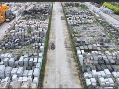 湖南芝麻灰688/荒料图2