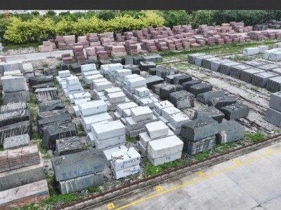 湖南芝麻灰688/荒料批发，大量现货图2