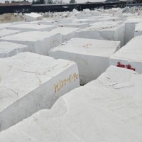 湖南汉白玉荒料（自家矿山）